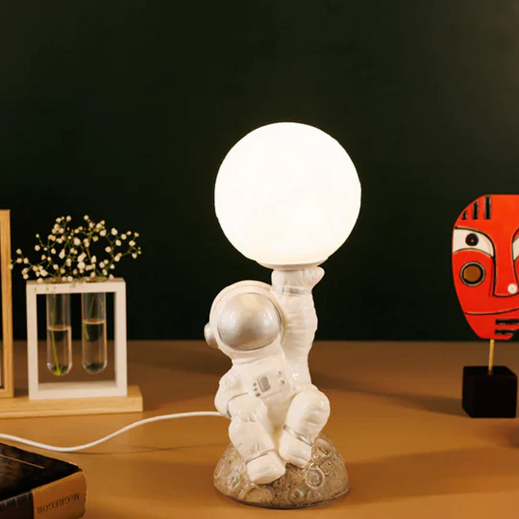 Astronaut Resin Table Lamp