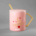 Be My Love Mug With Lid & Spoon